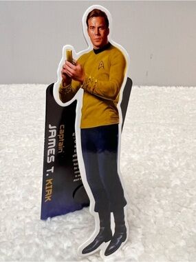 If Star Trek Captain James T. Kirk Magnetic Bookmark